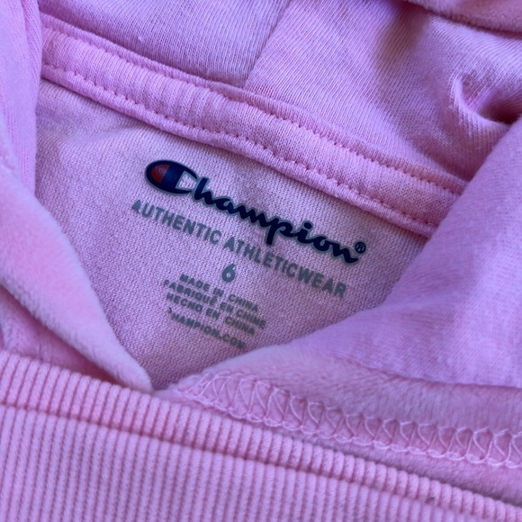 Girls Champion Velour Hoodie Jogger Set - Picture 4 of 4